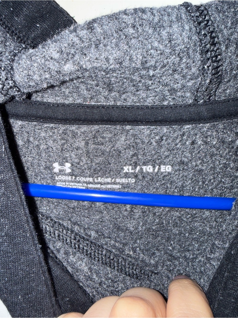 Under armour speckled hoodie - Picture 5 of 5
